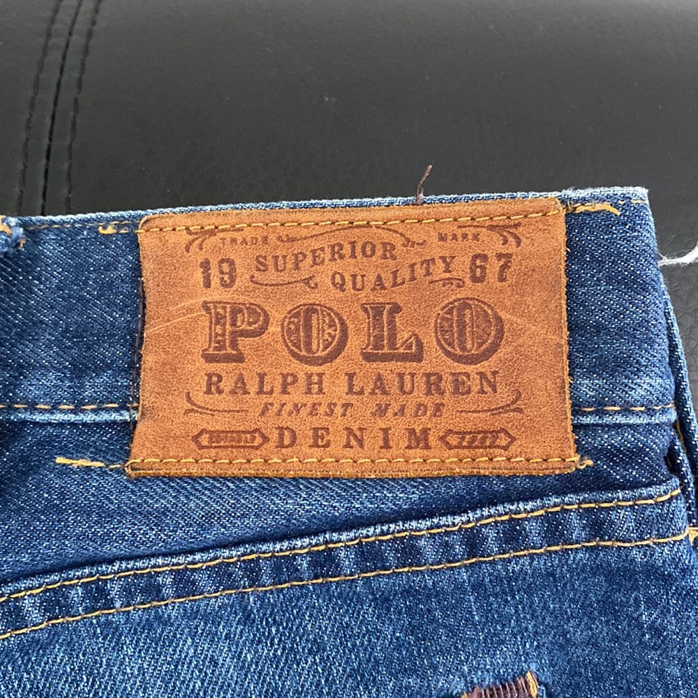 Polo by Ralph Lauren Original Denim Mens 42 - Picture 6 of 10